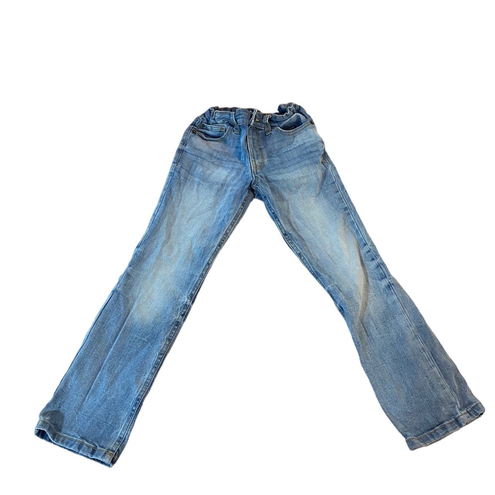 Cat and Jack light wash Boys Straight leg Jeans Size 8